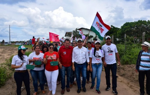 Agreste pernambucano na vigília por democracia e Lula Livre