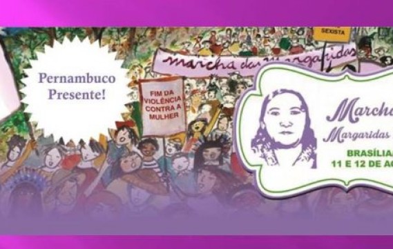 Pernambuco estará em Marcha até que todas as mulheres sejam livres
