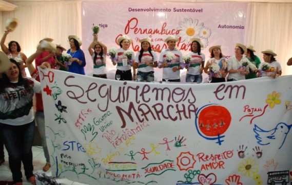 Emoção marca lançamento da 5ª Marcha das Margaridas em Pernambuco