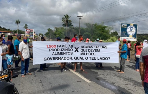 URGENTE: Trabalhadores/as da Zona da Mata fazem protestos simultâneos em Palmares e Moreno para cobrar regularização de suas terras