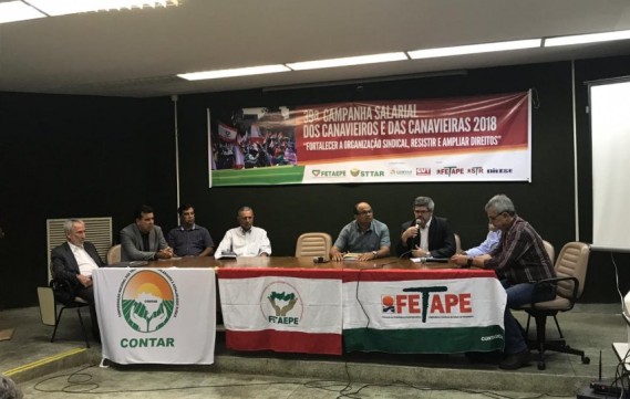 Avançam as negociações da 39ª Campanha Salarial dos canavieiros e canavieiras de Pernambuco