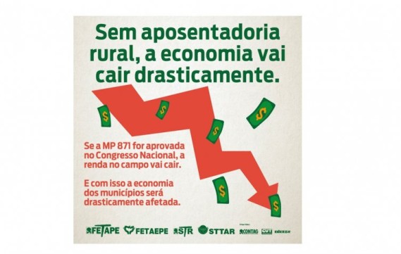Audiências públicas contra o fim da aposentadoria rural reunirão milhares de pessoas no Sertão, Agreste e Mata