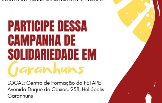 Campanha vai distribuir marmitas para população carente de Garanhuns, no Agreste Meridional de Pernambuco