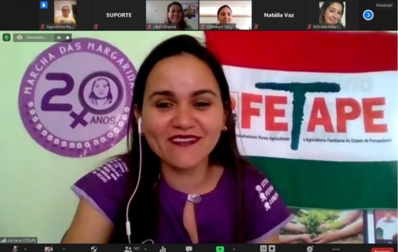  Dia Internacional da Trabalhadora Rural é marcado pela 1ª Plenária Virtual de Mulheres de Pernambuco